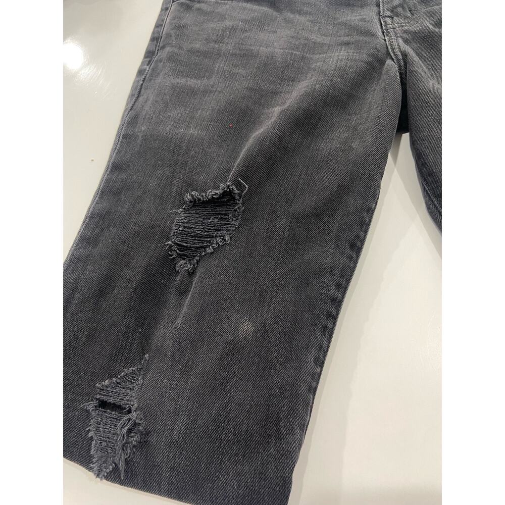 Current/Elliot Women's Cropped Skinny Jeans size 26 Night Wash Distressed - Picture 10 of 10